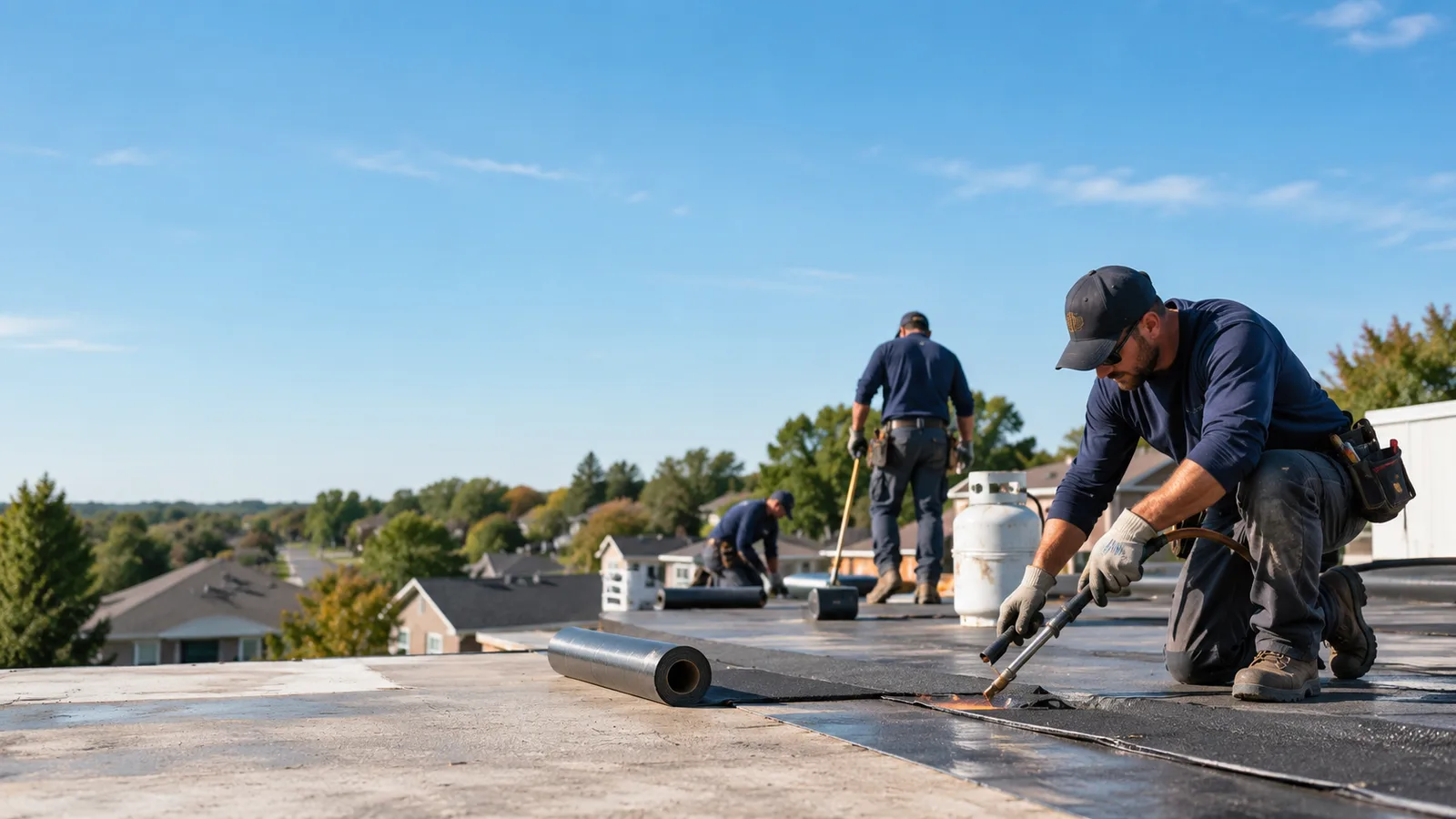 Flat Roof Leak Repair providers in Roxana, KY